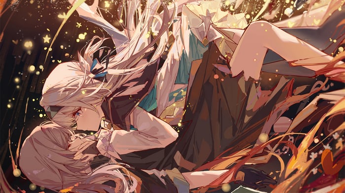 Firefly and Stelle in Honkai: Star Rail 4K