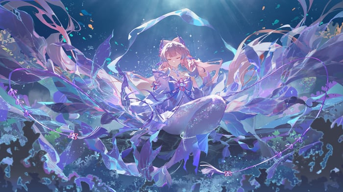 Sangonomiya Kokomi from Genshin Impact 4K