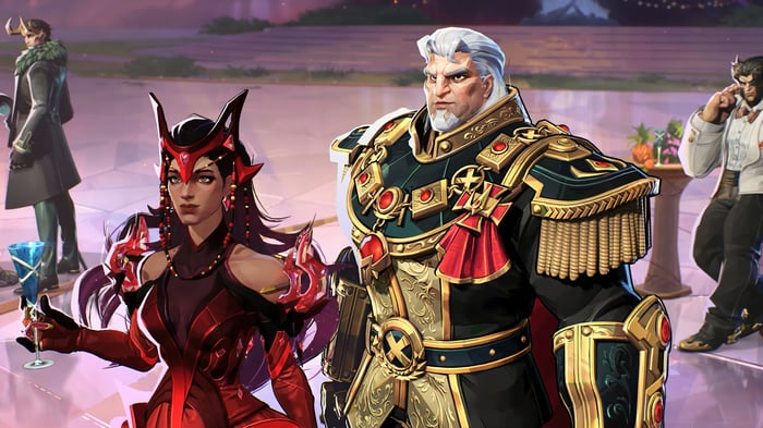 Scarlet Witch and Magneto in Marvel Rivals 4K