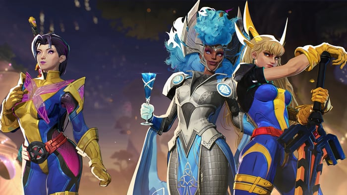 Magik, Storm, and Psylocke in Marvel Rivals 4K