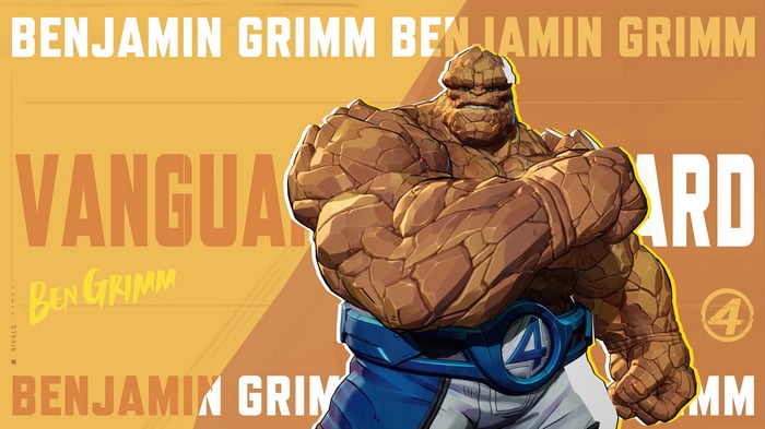 Benjamin Grimm "The Thing" Marvel Rivals 4K