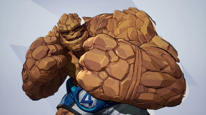 The Thing from Marvel Rivals in 4K