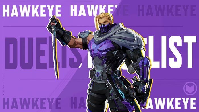 Hawkeye in Marvel Rivals 4K
