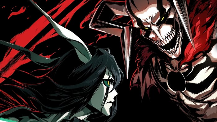 Ulquiorra Cifer and Ichigo Kurosaki in Bleach 4K