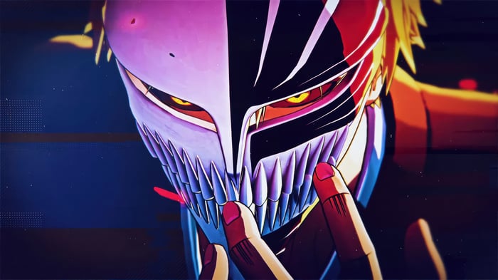 Ichigo Kurosaki in Hollow Mask from Bleach 4K