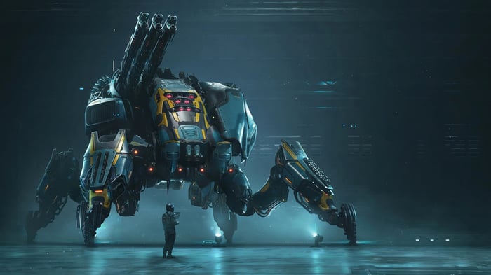 Steel Hunters 4K Robot