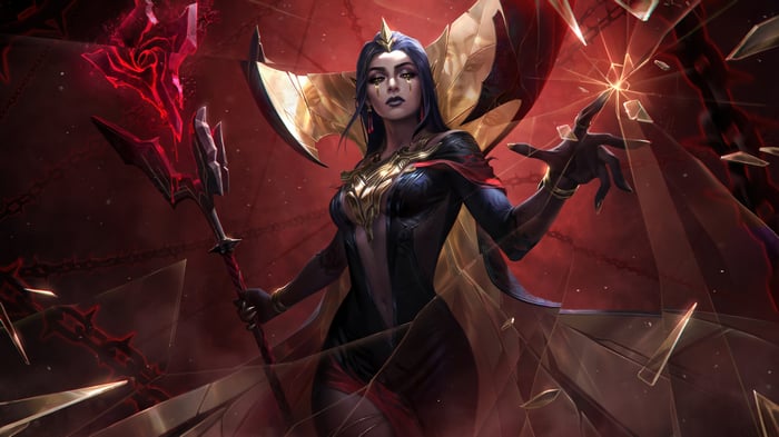 LeBlanc from League of Legends 4K Splash Art