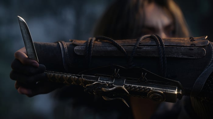 Naoe with Hidden Blade in 4K