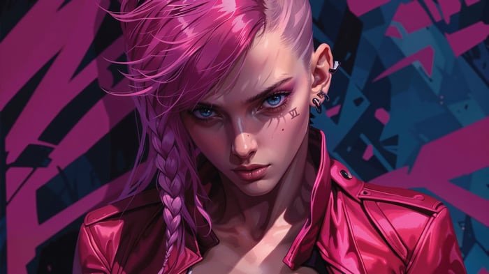 Vi from League of Legends in 4K