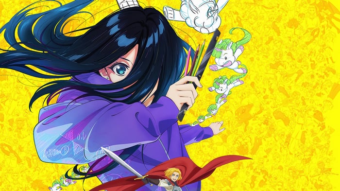 Anime Art of Natsuko Hirose with Unicorns and Knight