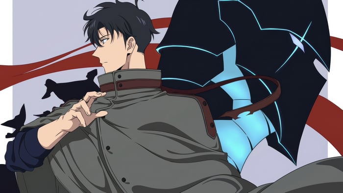 Sung Jin-Woo and Igris from Solo Leveling 4K