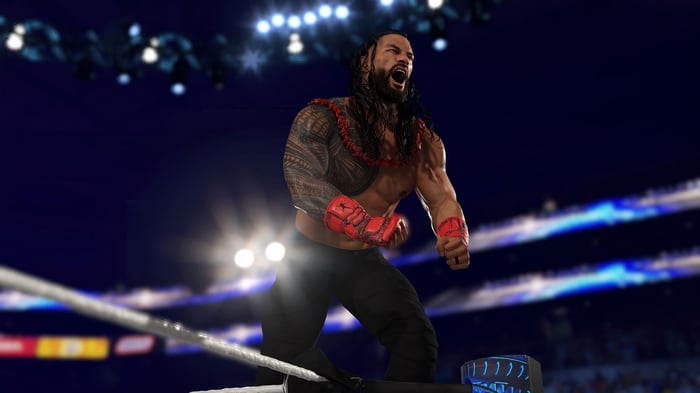 Roman Reigns in WWE 2K25 4K