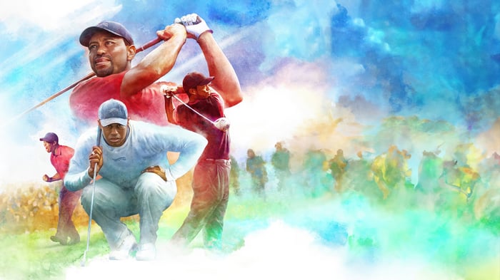 Tiger Woods in PGA Tour 2K25 4K