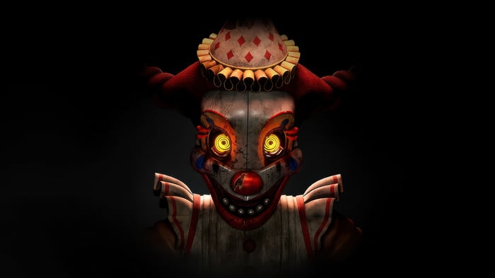 Scary Clown from FNAF 4K