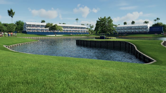 PGA Tour 2K25 4K Golf Course