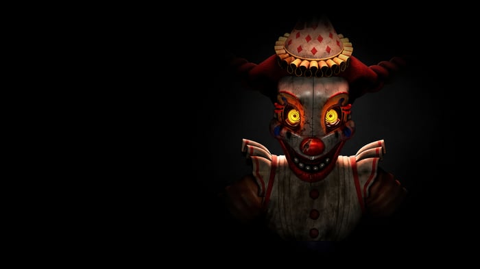Scary Clown from FNAF 4K