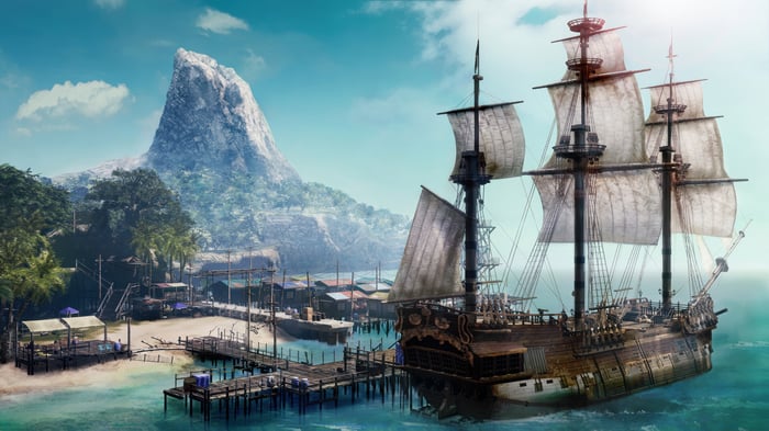 Like a Dragon: Pirate Yakuza in Hawaii Pirate Ship 4K