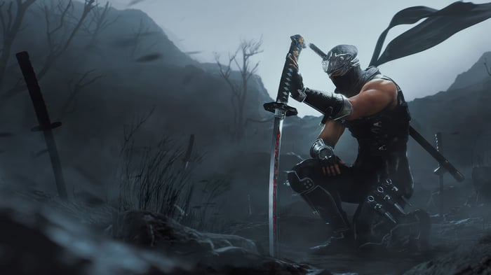 Ryu Hayabusa in NINJA GAIDEN 2 4K