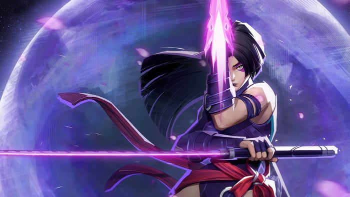 Psylocke with Katana in Marvel Rivals 4K