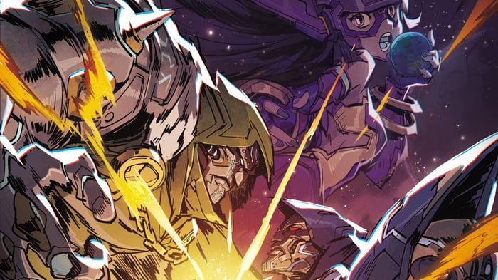 Marvel Rivals Galacta and Doctor Doom 4K
