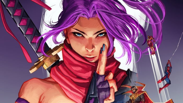 Marvel Rivals Psylocke 4K