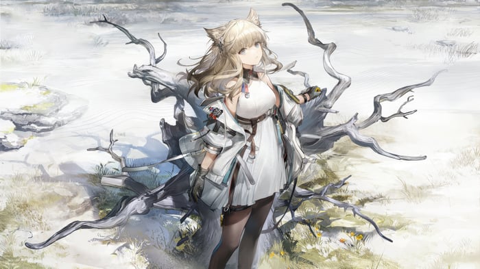 Perlica from Arknights: Endfield 4K