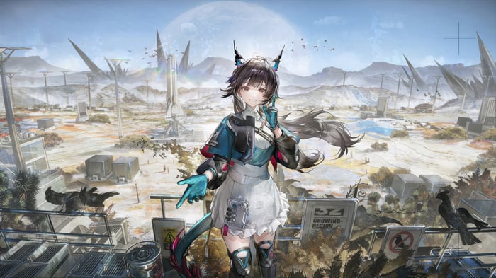 Chen Qianyu in Arknights: Endfield 4K