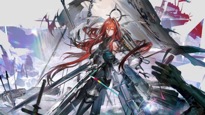 Ember from Arknights: Endfield 4K