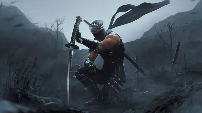 Ryu Hayabusa in NINJA GAIDEN 2 4K