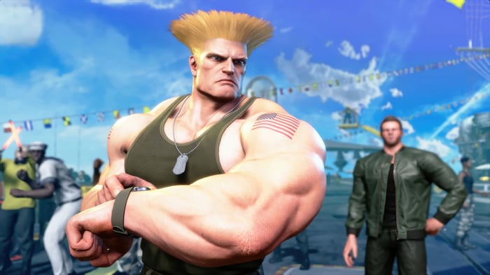 Guile from Street Fighter 6 in 4K