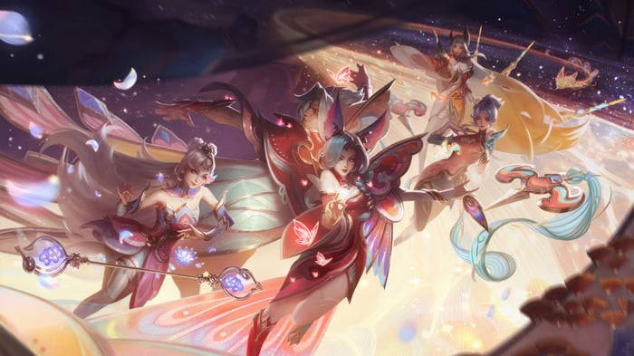 League of Legends Wild Rift Celestial Embroidery Splash Art