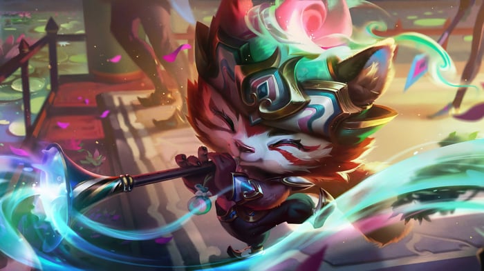Teemo Splendor Opus League of Legends Splash Art 4K
