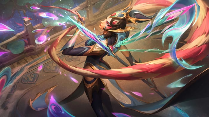 Kalista Splendor Opus Splash Art 4K