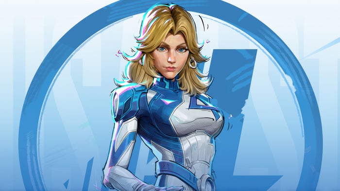 Invisible Woman in Marvel Rivals 4K