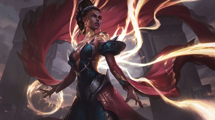 Mel from League of Legends Splash Art 4K