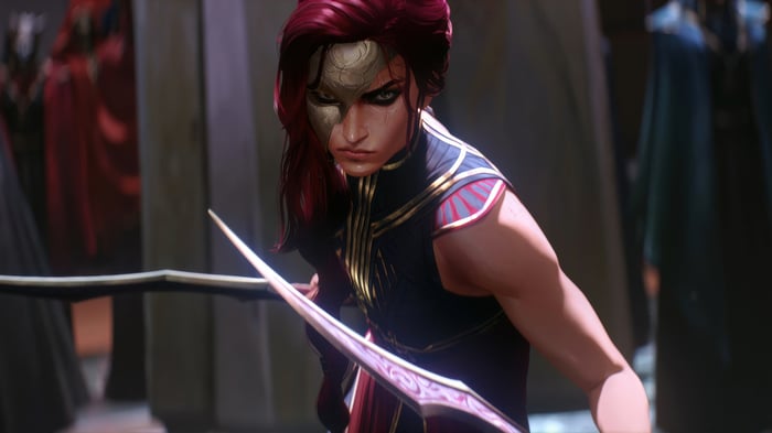 Katarina from League of Legends in 4K