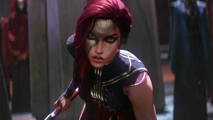Katarina from League of Legends in 4K