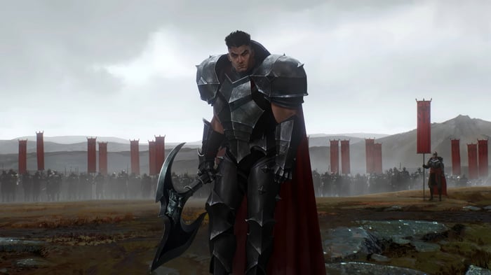 Darius from League of Legends in 4K