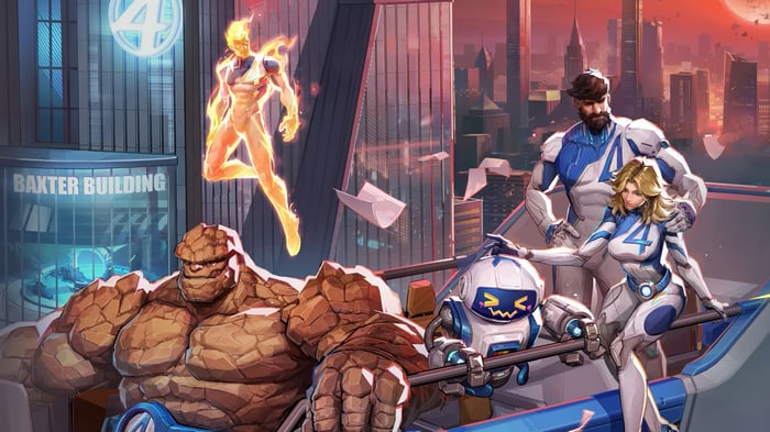 Marvel Rivals Fantastic Four 4K