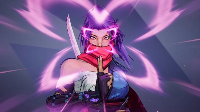 Psylocke from Marvel Rivals in 4K