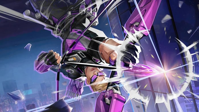 Hawkeye in Marvel Rivals 4K