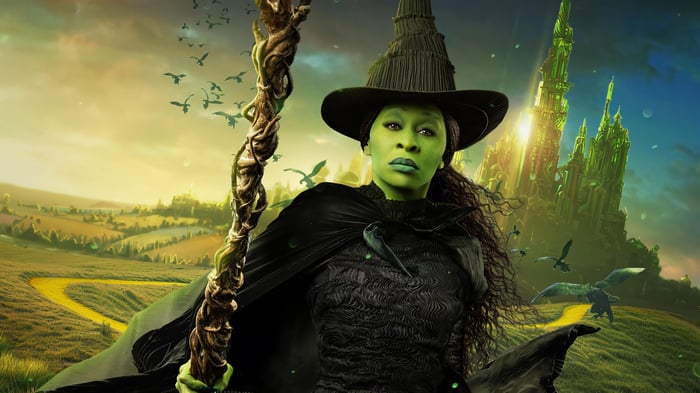 Cynthia Erivo as Elphaba in Wicked 4K