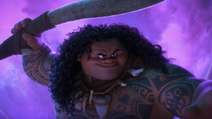 Maui from Moana 4K