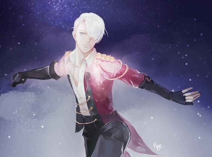 Victor Nikiforov from Yuri!!! On Ice