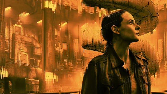 Rebecca Ferguson in Silo 4K