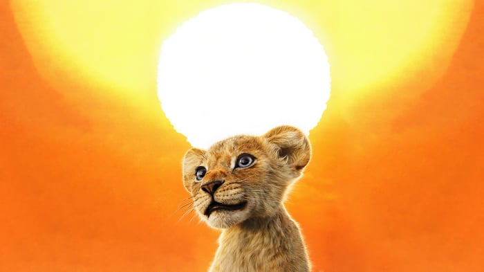 Simba from The Lion King 4K