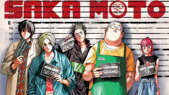 Sakamoto Days Characters Mug Shot 4K