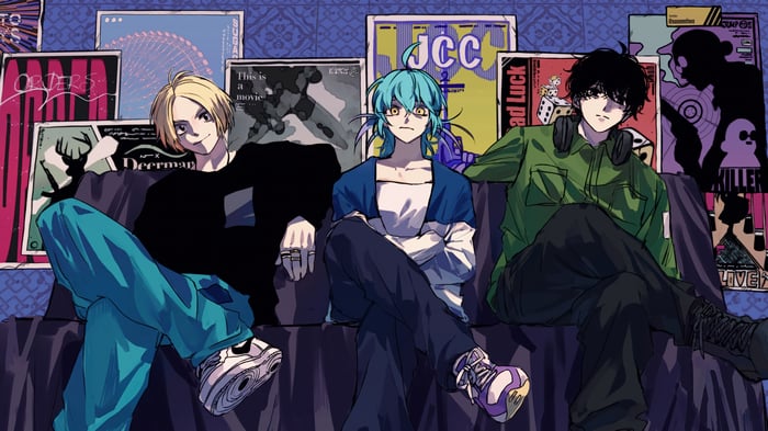 Sakamoto Days: Shin, Akira, and Natsuki