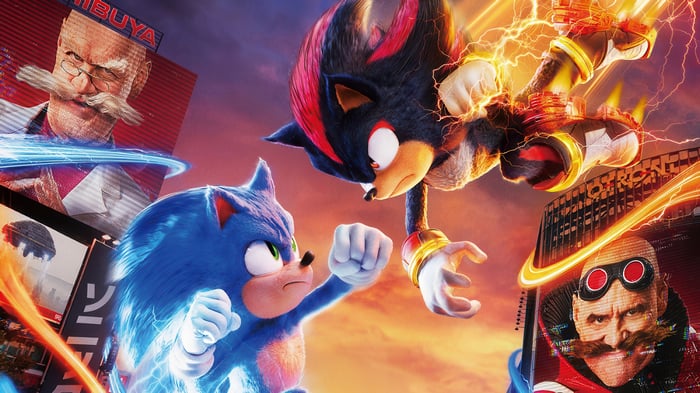 Sonic the Hedgehog 3 Movie 4K