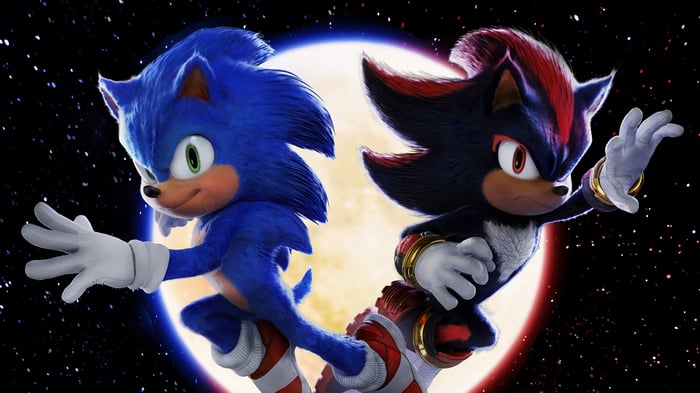 Sonic and Shadow the Hedgehog 4K